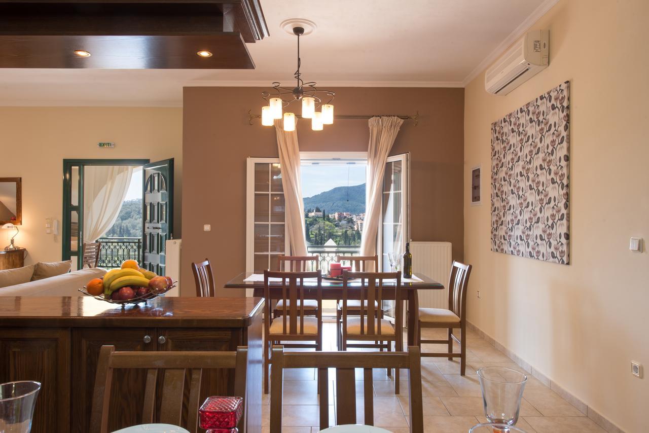 Corfu Villa Kokkini With Swimming Pool Kokkinion Экстерьер фото
