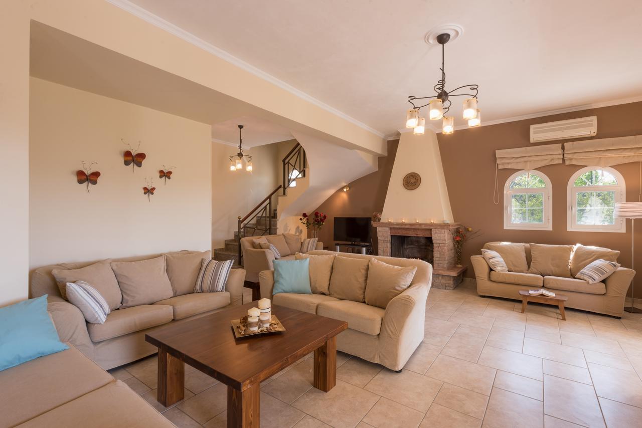Corfu Villa Kokkini With Swimming Pool Kokkinion Экстерьер фото