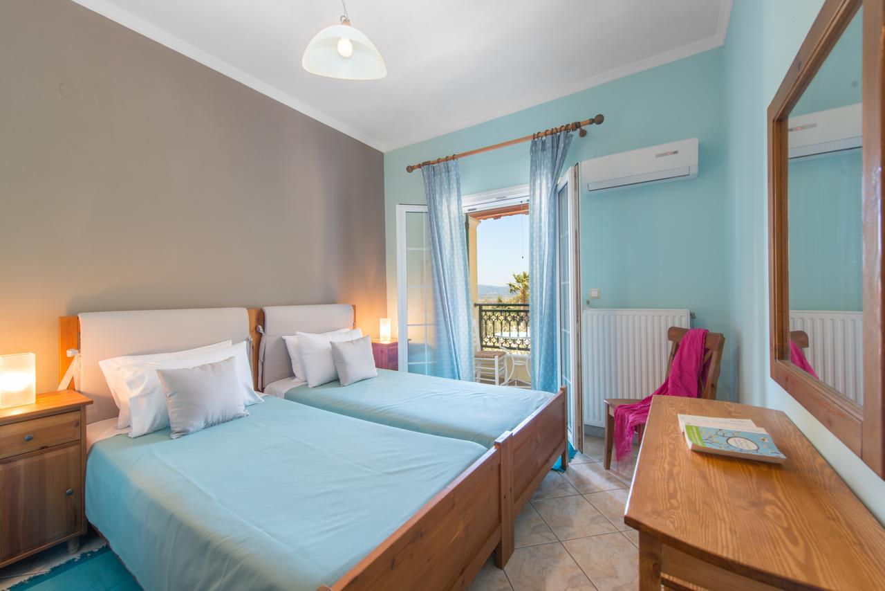 Corfu Villa Kokkini With Swimming Pool Kokkinion Экстерьер фото