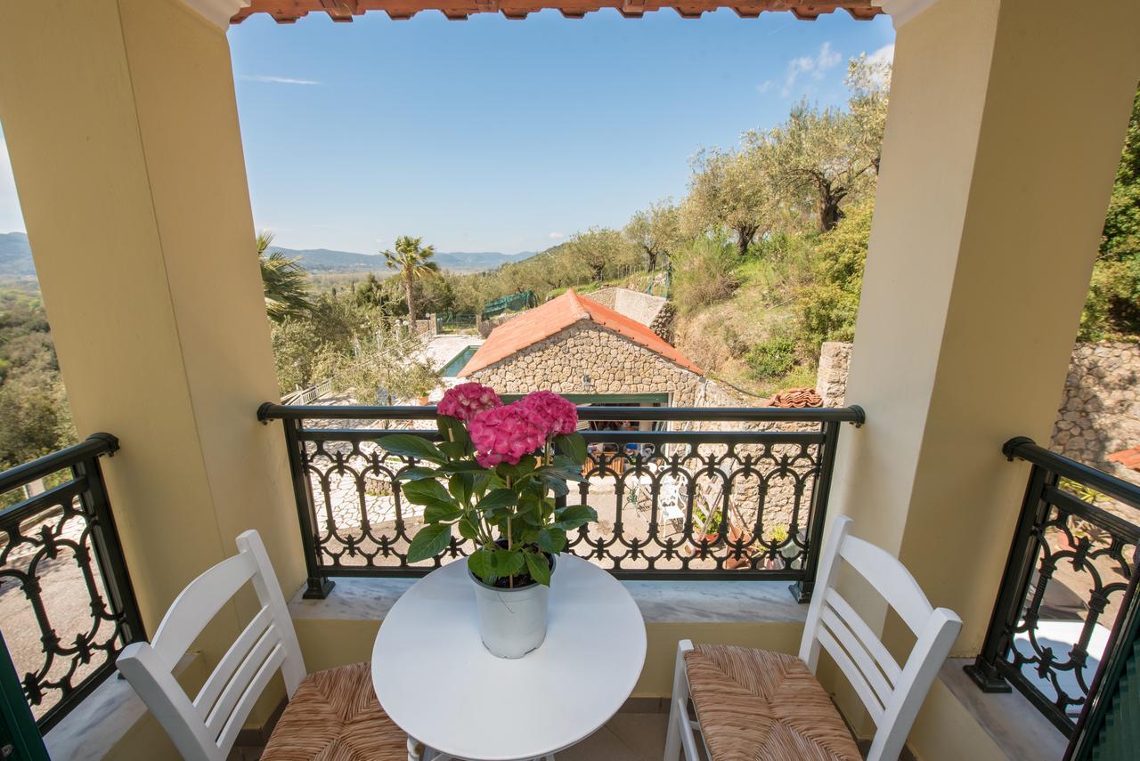 Corfu Villa Kokkini With Swimming Pool Kokkinion Экстерьер фото